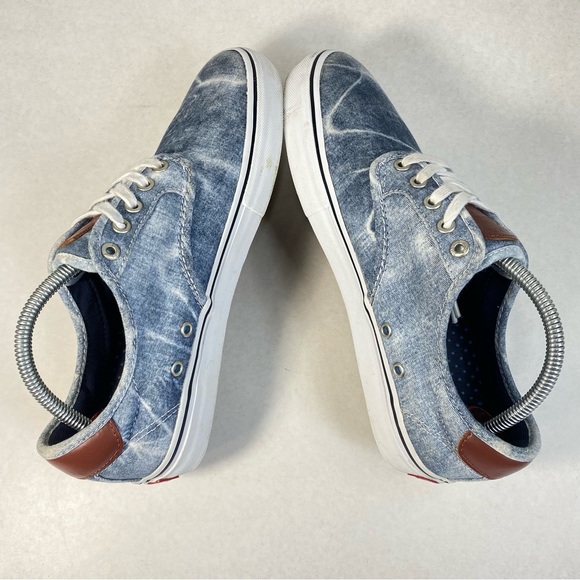 Vans Chima Ferguson Pro Acid Wash Light Navy Canvas Skate Shoes; Men’s Size 8.5 - Picture 5 of 16